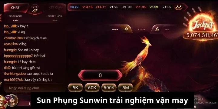 Giới thiệu trò chơi Sun Phụng Sunwin