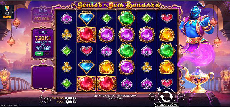 Khái niệm “nhịp scatter” trong Viên Ngọc Thần Đèn Bonanza Kubet