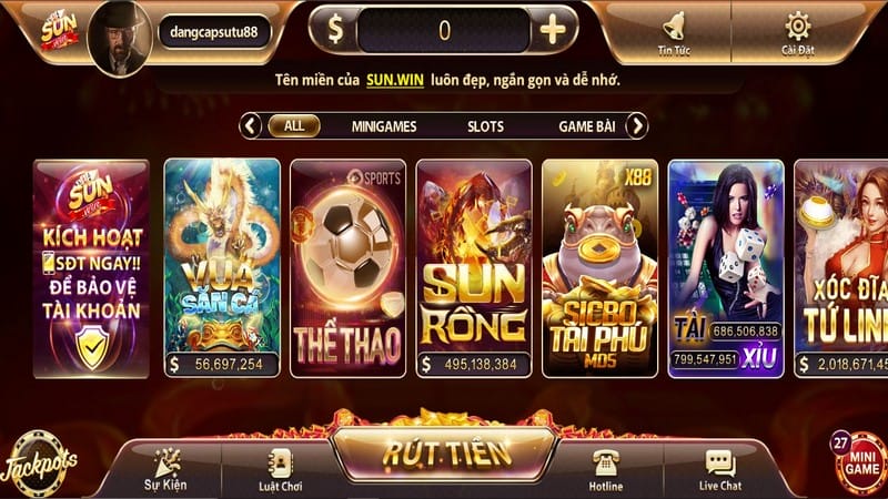 Sunwin Đa Dạng Game Bài Giải Trí